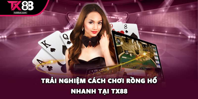 Trải nghiệm cách chơi Rồng Hổ nhanh tại TX88